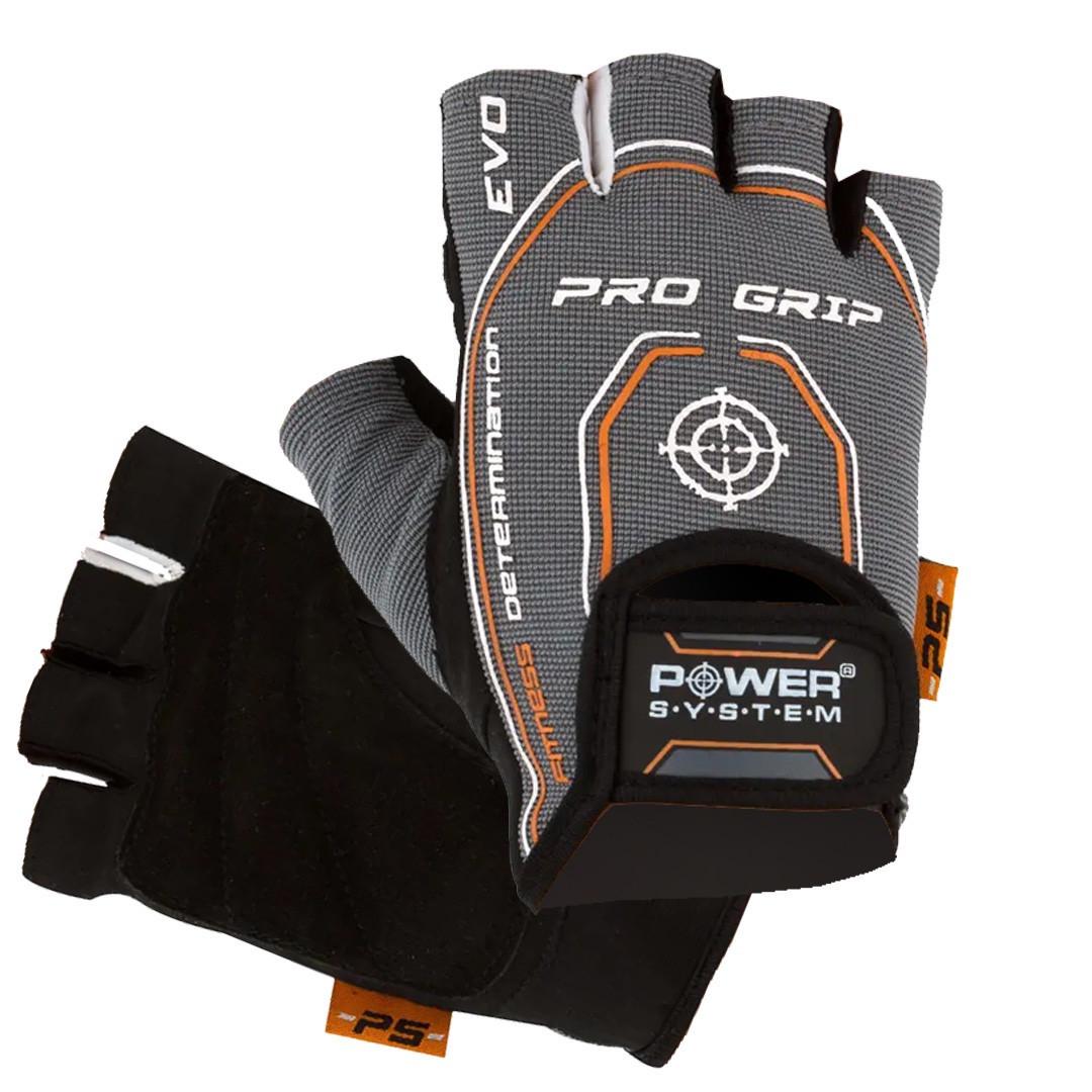 Перчатки для фитнеса Power System PS-2250E Pro Grip EVO XS Grey (21462769) - фото 4