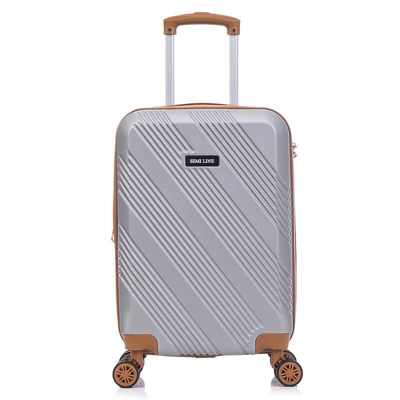 Чемодан SEMI LINE 20" S 39/54 л Light Grey (DAS303352) - фото 2 Чемодан SEMI LINE 20" S 39/54 л Light Grey (DAS303352) - фото 2