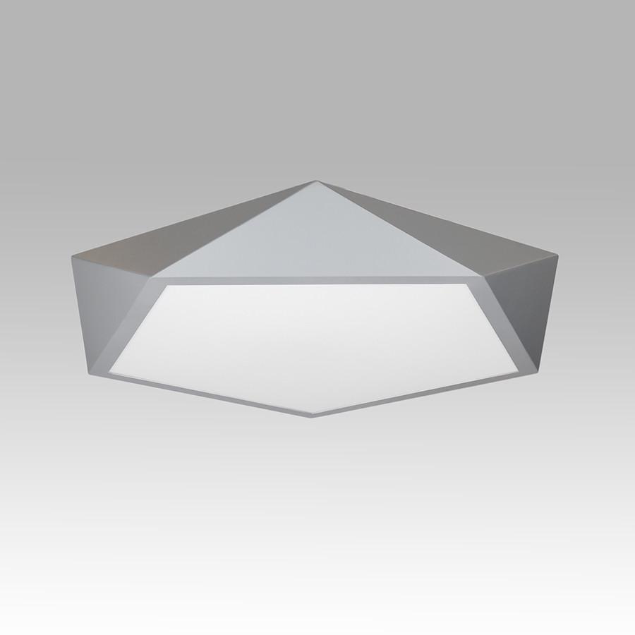 Люстра світлодіодна з пультом Зірочка 52 см Сірий (52-77 gray) Люстра світлодіодна з пультом Зірочка 52 см Сірий (52-77 gray)