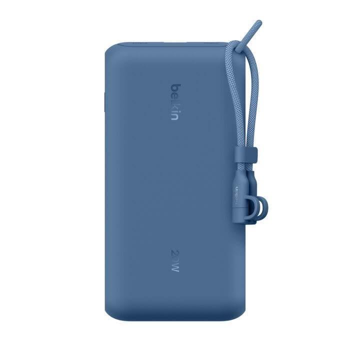 Повербанк Belkin 20000 mAh 20 Вт с дисплеем Синий (BPB028HQBL)