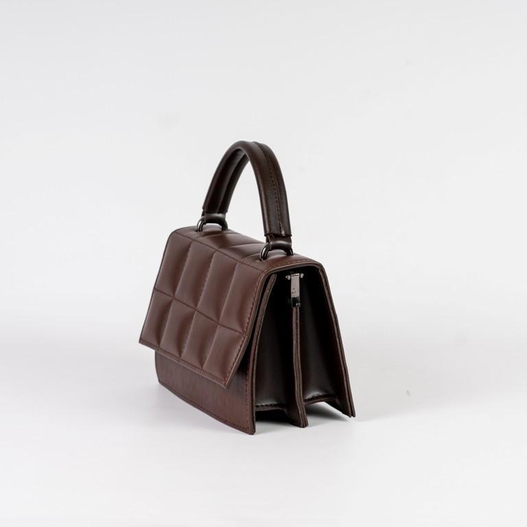 Сумка женская XENIA № 22-22 из эко-кожи Коричневый - фото 2 Сумка женская XENIA № 22-22 из эко-кожи Коричневый - фото 2