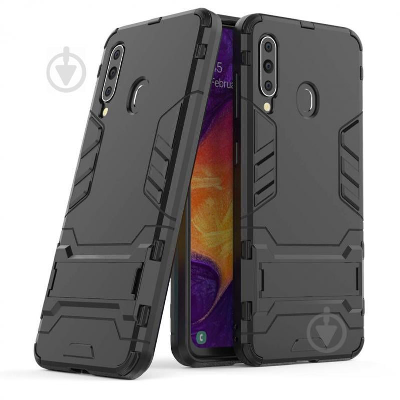 Чохол Protective Armor для Samsung A207 Galaxy A20s Чорний (arbc6049) - фото 1