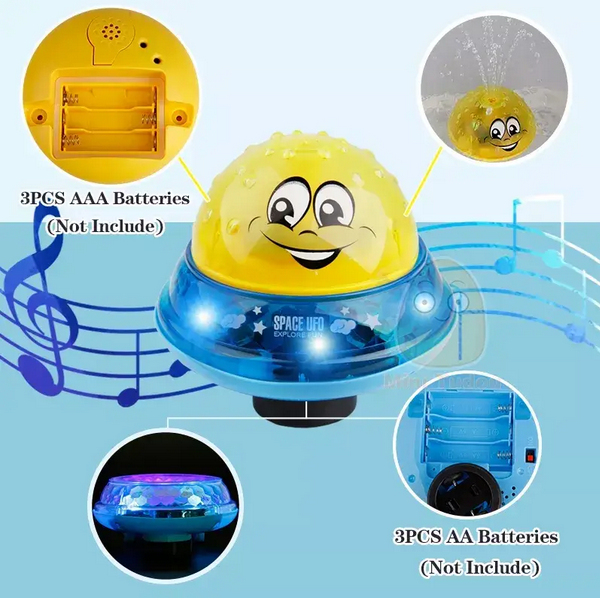 Гра для ванної HN 1660-1 звук/світло/колесо вільного ходу в коробці - фото 4 Гра для ванної HN 1660-1 звук/світло/колесо вільного ходу в коробці - фото 4