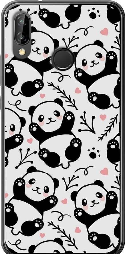 Чехол на Huawei P20 Lite Панды (4318t-1410-42517)