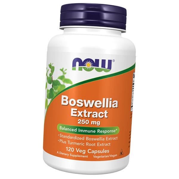 Экстракт Босвеллии и Куркумин Boswellia Extract 250 120 вег. капс. (71128024)