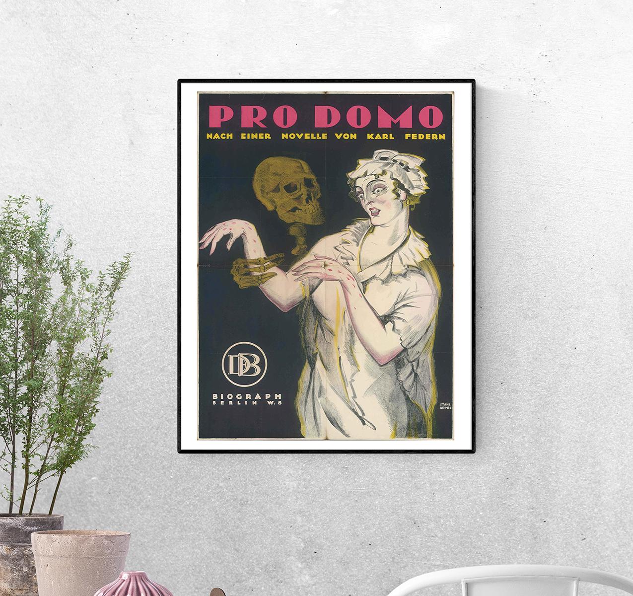 Постер Pro domo 1916 Режиссёр Пауль фон Воринген А-4 (Afisha1908001_Poster)