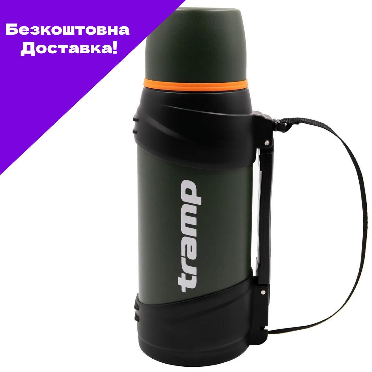 Термос для напоїв Tramp 1600 мл Зелений (TRC-139) - фото 2