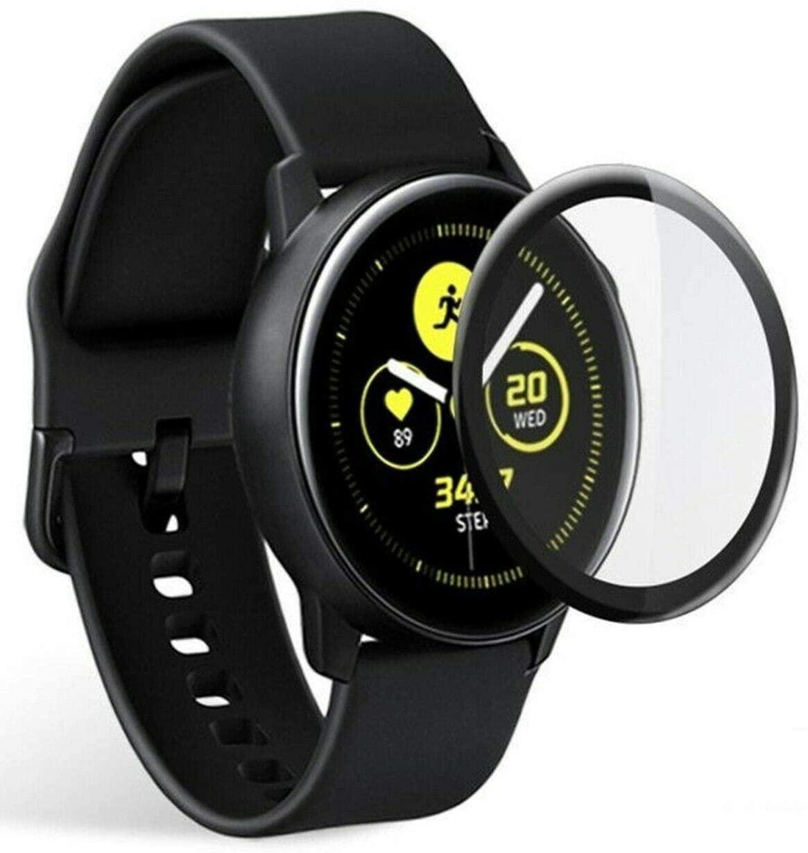 Защитная пленка BeWatch для Samsung Galaxy Watch Active 2 44 мм 3D полное покрытие изогнутая (1027706) - фото 1