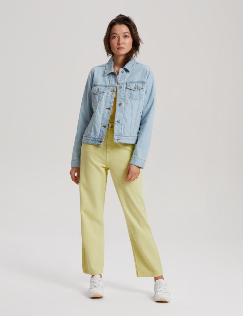 Джинси жіночі Diverse RANEA р. 34 Світло-жовтий (5902598834485)