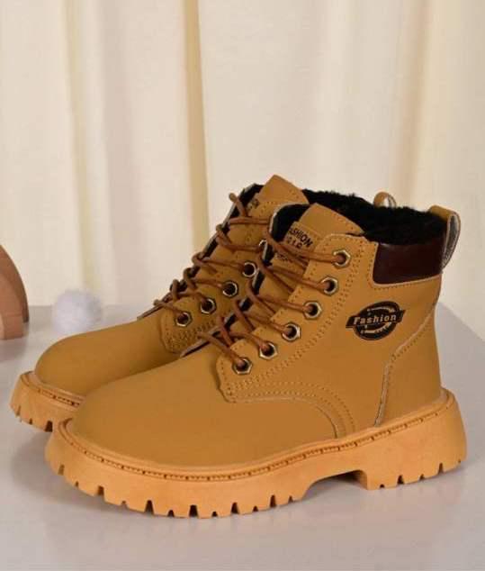 Ботинки детские Red Sun зимние р. 35 Коричневый (30668612) - фото 4 Ботинки детские Red Sun зимние р. 35 Коричневый (30668612) - фото 4