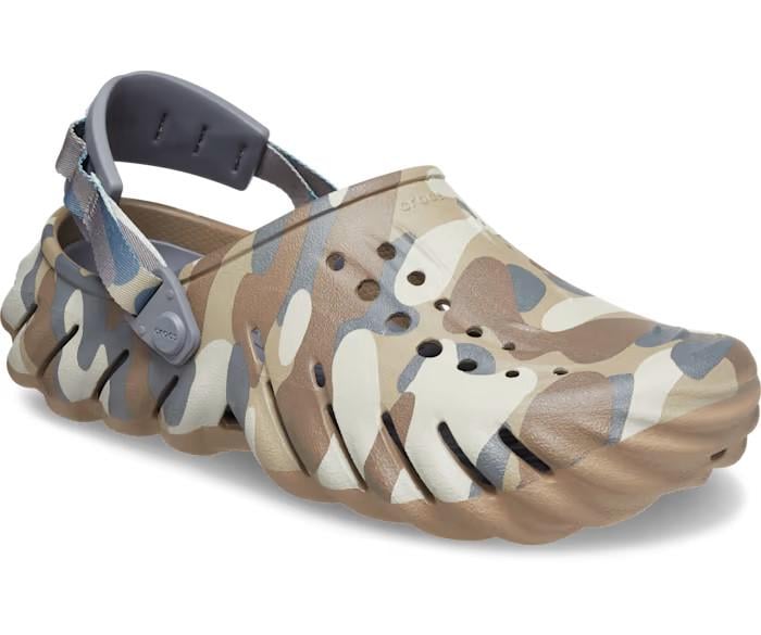 Сабо мужские Crocs Echo Camo Redux р. 39-40 Charcoal (14725626) - фото 3