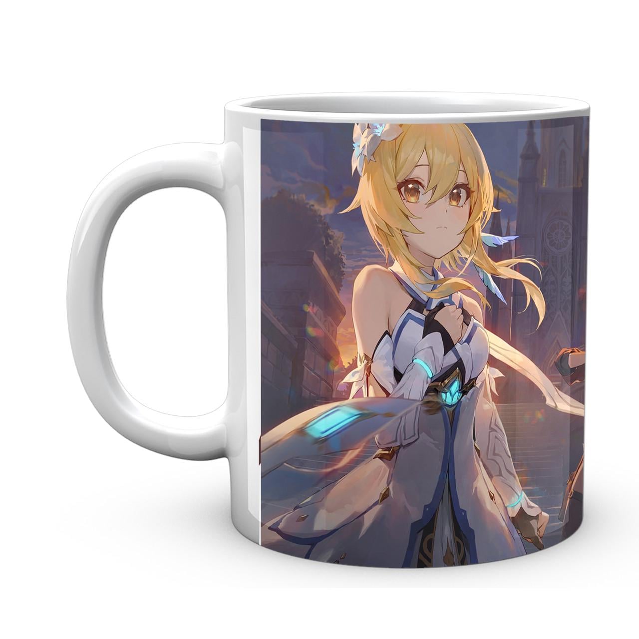 Чашка Geekland Genshin Impact Люмин Эмбер/Лиза Джин (GN 02.503)