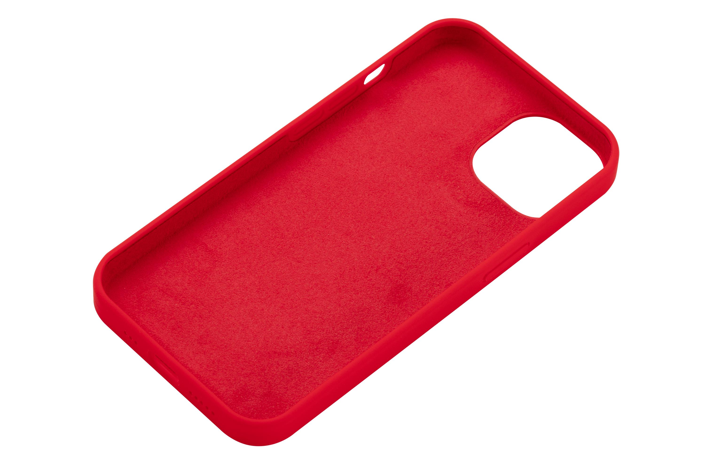 Чохол-бампер для телефону 2E Basic Liquid Silicone iPhone 13 Red (2E-IPH-13-OCLS-RD) - фото 2 Чохол-бампер для телефону 2E Basic Liquid Silicone iPhone 13 Red (2E-IPH-13-OCLS-RD) - фото 2