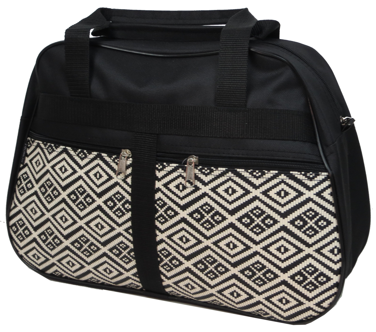 Хозяйственная сумка для покупок Wallaby 12 л Черный с белым (2703.438)