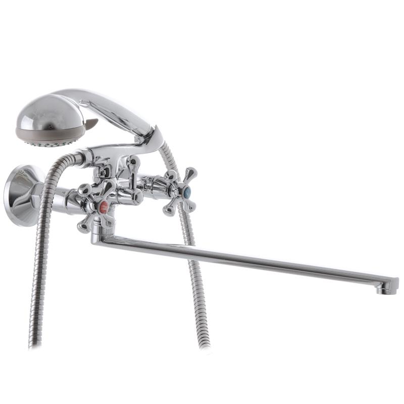 Смеситель для ванны Europroduct SMES 141 EP0057 двухвентильный Хром (128287)