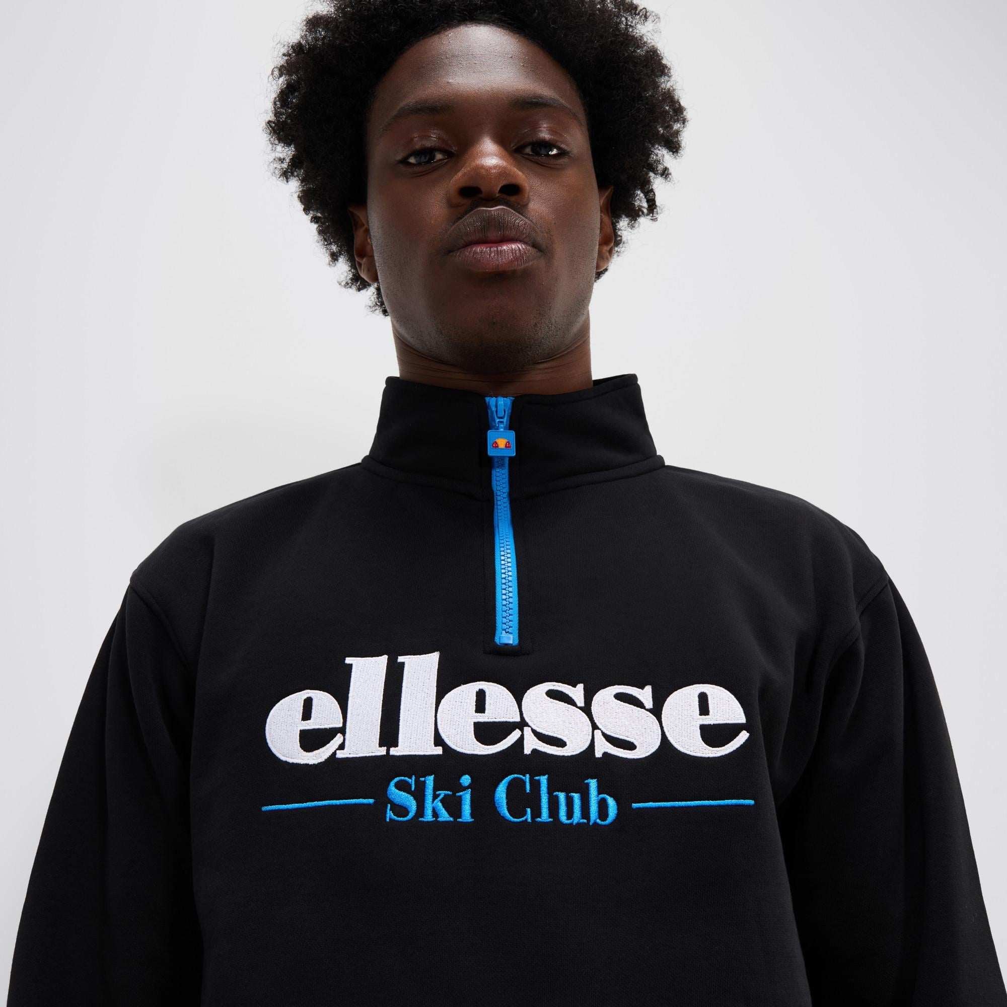 ᐉ Кофта мужская Ellesse Baleor 1/4 Zip Top 2XL Черный (7dSHX20966