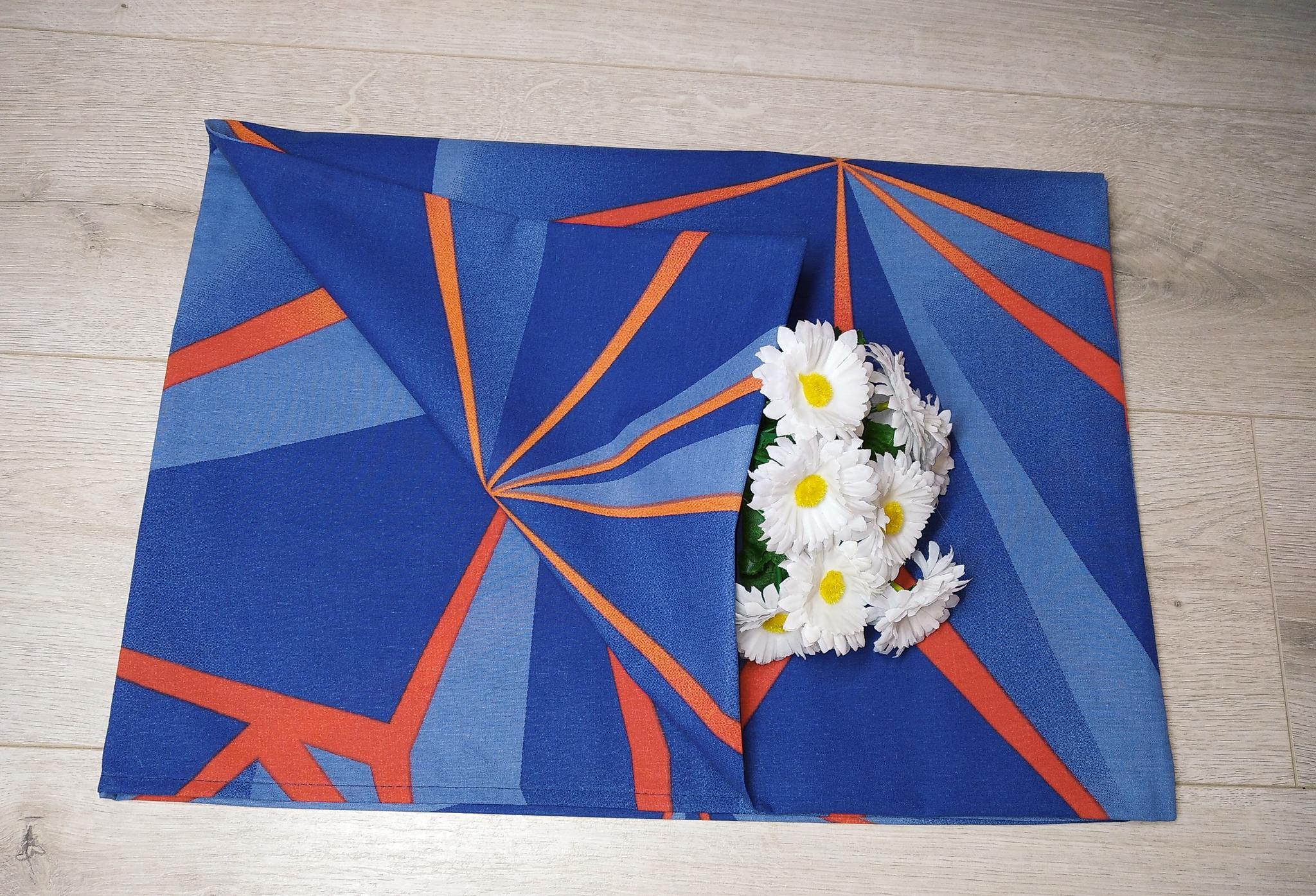 Наволочка на подушку Gold Lux бязь 50х70 см Синяя абстракция - фото 3 Наволочка на подушку Gold Lux бязь 50х70 см Синяя абстракция - фото 3