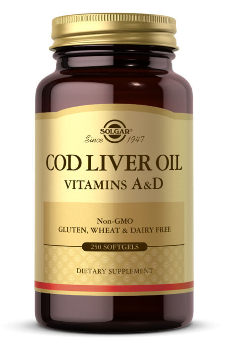 Добавка Cod Liver Oil 250 softgels (100-38-2411166-20)