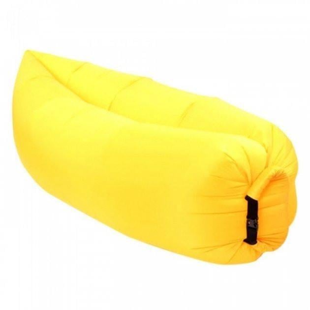 Ламзак надувний матрац Cloud lounger Жовтий (DT-61ELO)