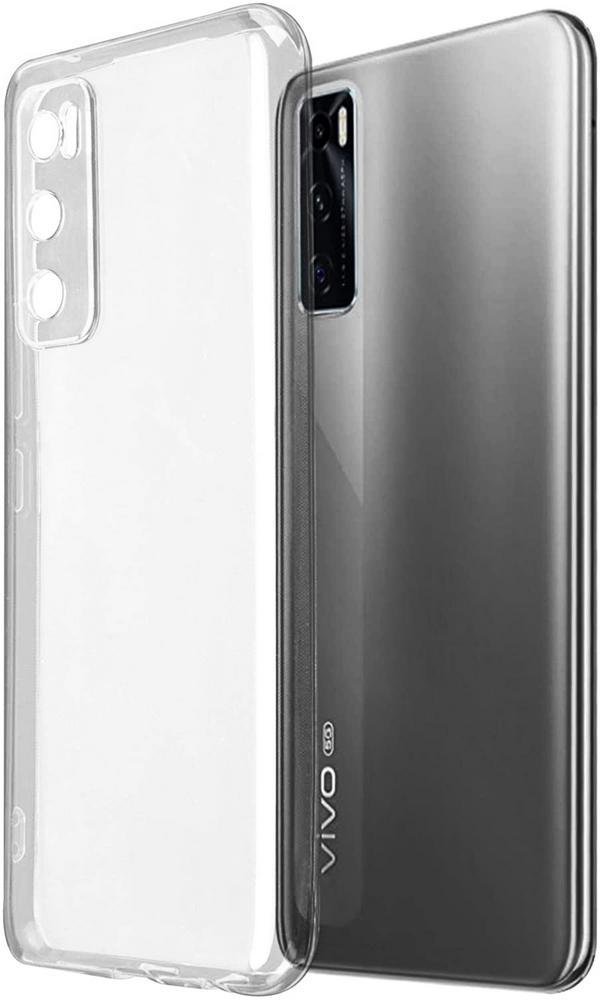 Прозрачный Чехол MultiCam Vivo V20 SE (ультратонкий силиконовый) (23546)