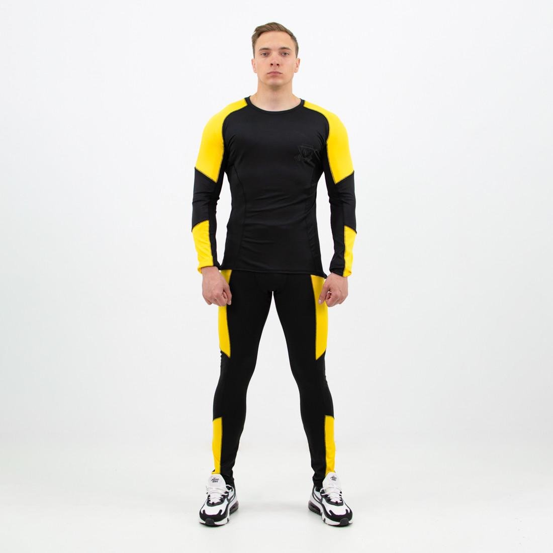 Комплект спортивный мужской FitU Force 2.0 XL Yellow (35KFSY20XL) - фото 1