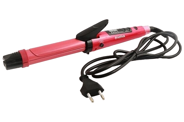 Плойка для волос Nova 2в1 Розовый (N-29)