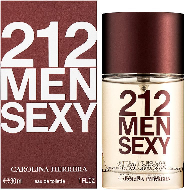 Туалетна вода для чоловіків Carolina Herrera 212 Sexy Men 30 мл (378507)