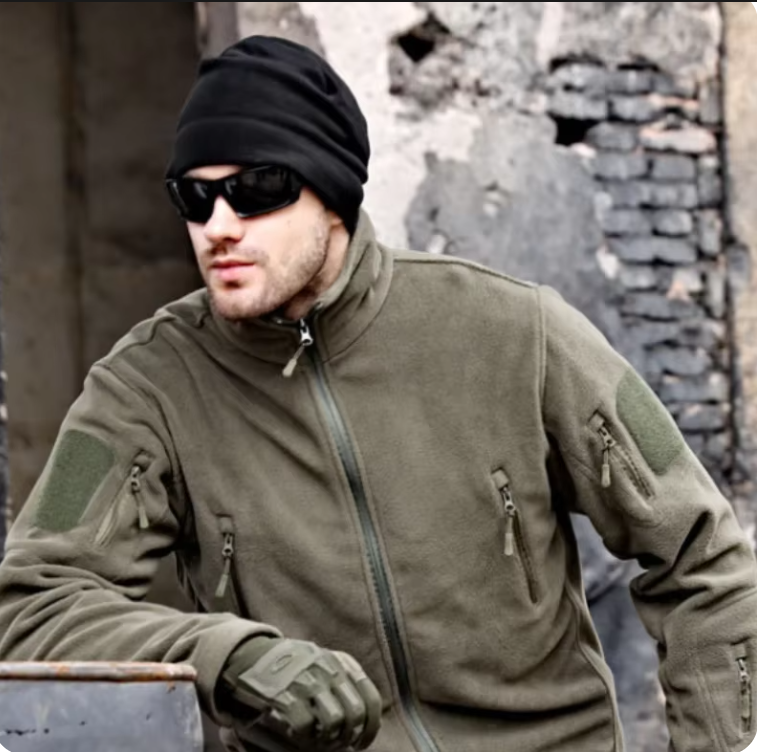 Куртка флісова Solve для активного відпочинку XL Оливковий (KT6000431) - фото 3 Куртка флісова Solve для активного відпочинку XL Оливковий (KT6000431) - фото 3