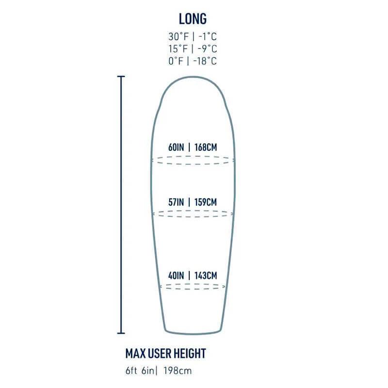 Спальний мішок Sea to Summit Trek -9C/15F Snorkel Long 198 см Blue (STS ASL041172-210204) - фото 13 Спальний мішок Sea to Summit Trek -9C/15F Snorkel Long 198 см Blue (STS ASL041172-210204) - фото 13