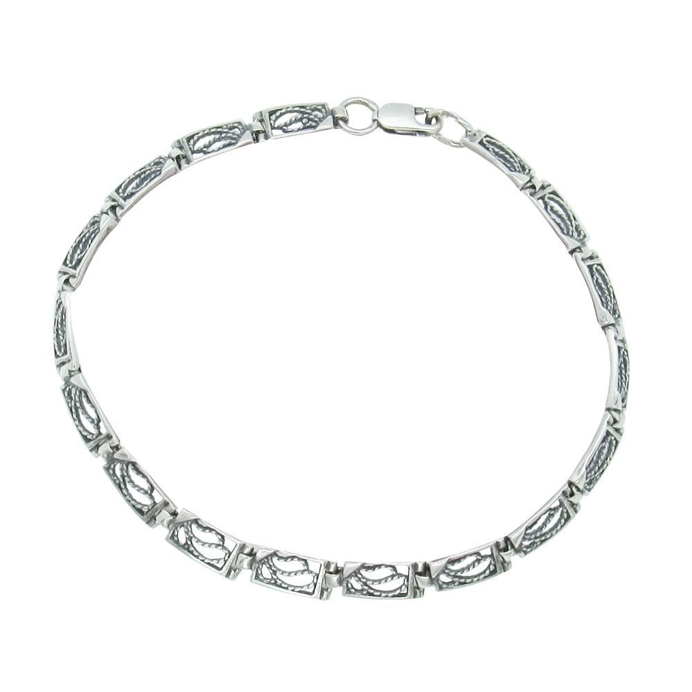 Серебряный браслет Ажурный (1164332795)