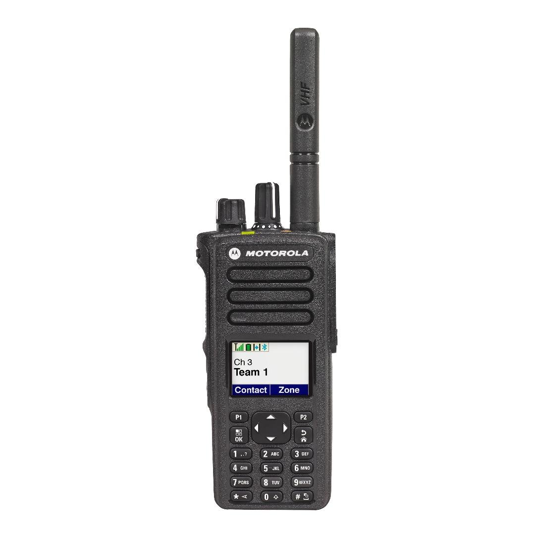Рація Motorola DP4801e AES-256 аналогова цифрова VHF до 1000 каналів Li-Ion 2450 мАг GPS Bluetooth VOX (epic2305)