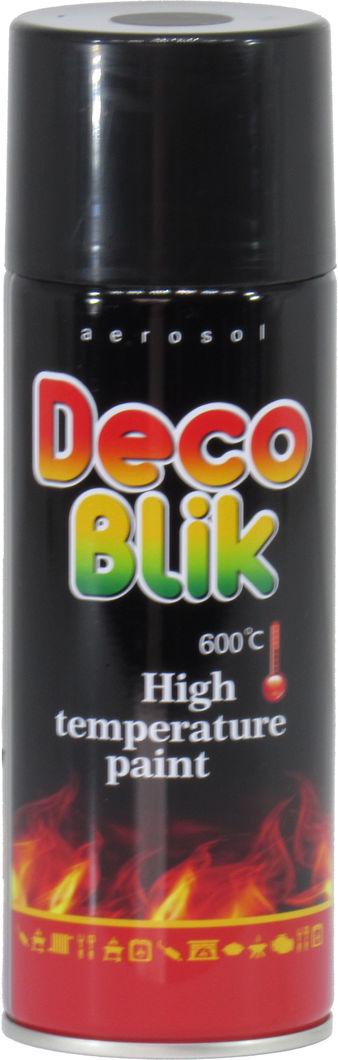 Краска-спрей высокотемпературная Deco Blik 600хС TE-946 450 мл Черный