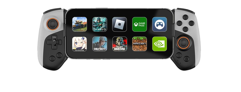 Геймпад беспроводной телескопический с охлаждением 300 мАч для iPhone/Android (2391934630)