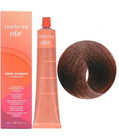 Крем-краска для волос INEBRYA Color с содержанием аммиака 100 мл 6/4 Темно-русый медный