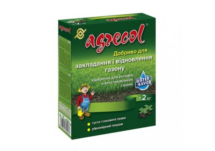 Добриво для укладання і відновлення газону Agrecol 1,2 кг  (20490)