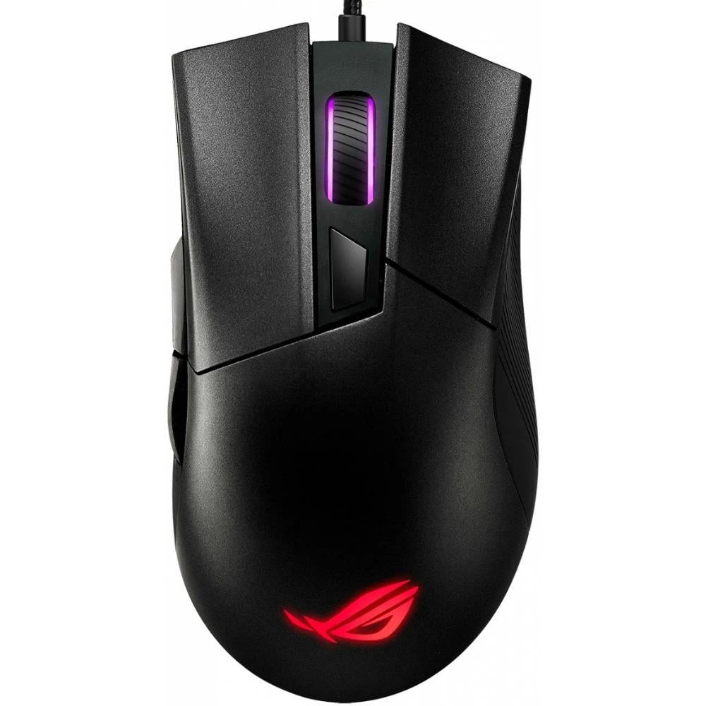 Комп'ютерна мишка провідна Asus ROG Gladius II Core Black (90MP01D0-B0UA00)