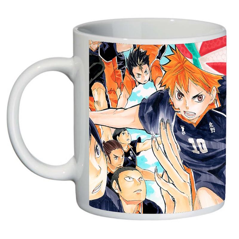 Чашка с принтом Волейбол хайкю H008 (2181712341)