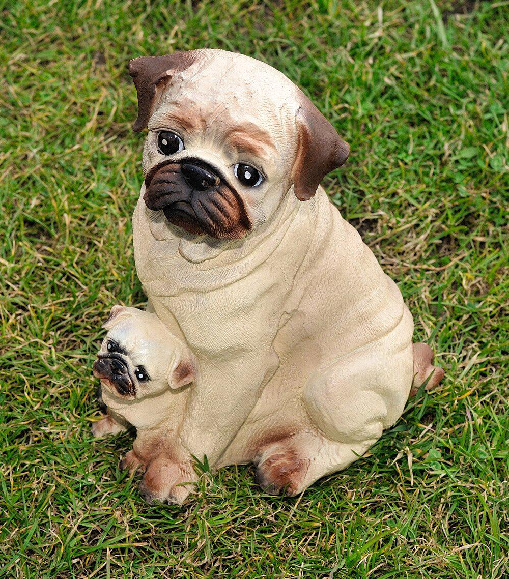 Садовая фигура Мопсы (44) - фото 2 Садовая фигура Мопсы (44) - фото 2