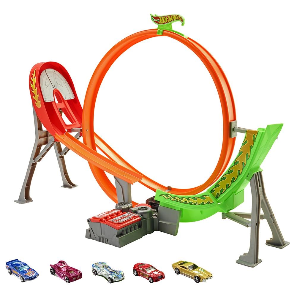 Гоночный Трек Hot Wheels Безумный форсаж Power Shift и 5 машин (12935396)