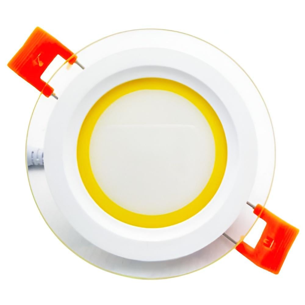 Панель LED Lemanso Сияние 6W 450Lm 4500K с желтой подсветкой (LM1036)