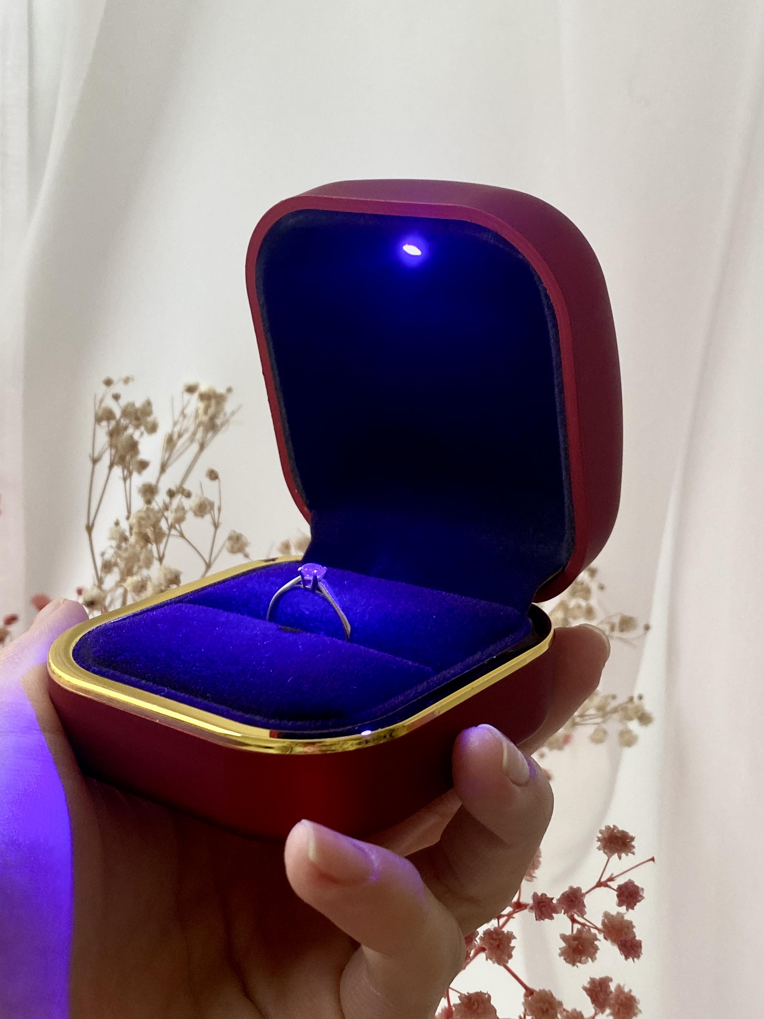 Коробка для кольца с подсветкой Shell (601095) - фото 2 Коробка для кольца с подсветкой Shell (601095) - фото 2