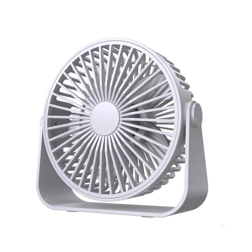 Вентилятор портативный Portable Fan PF-05 USB 800 мАч Белый (SS-87) Вентилятор портативный Portable Fan PF-05 USB 800 мАч Белый (SS-87)
