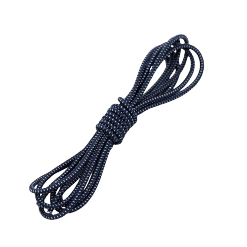 Шнурки для кросівок SMATLELF T1 із затяжкою 1 пара 100 см Navy Blue (69994)