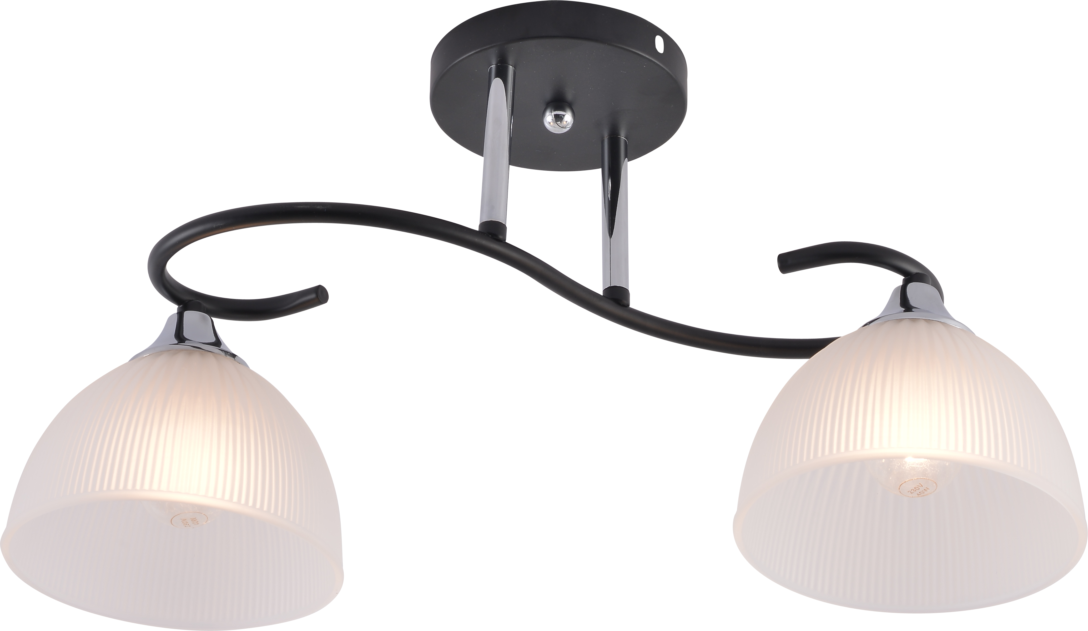 Люстра декоративная INTEREES IS XA1635-2 BK/CR