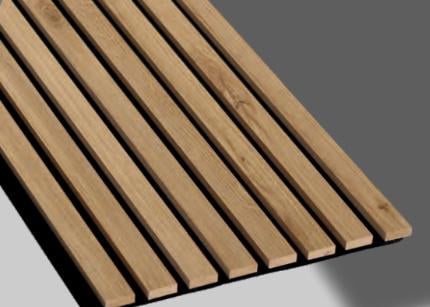 Стеновая панель акустическая LinariWall МДФ 2800х350х14 мм (20035439)