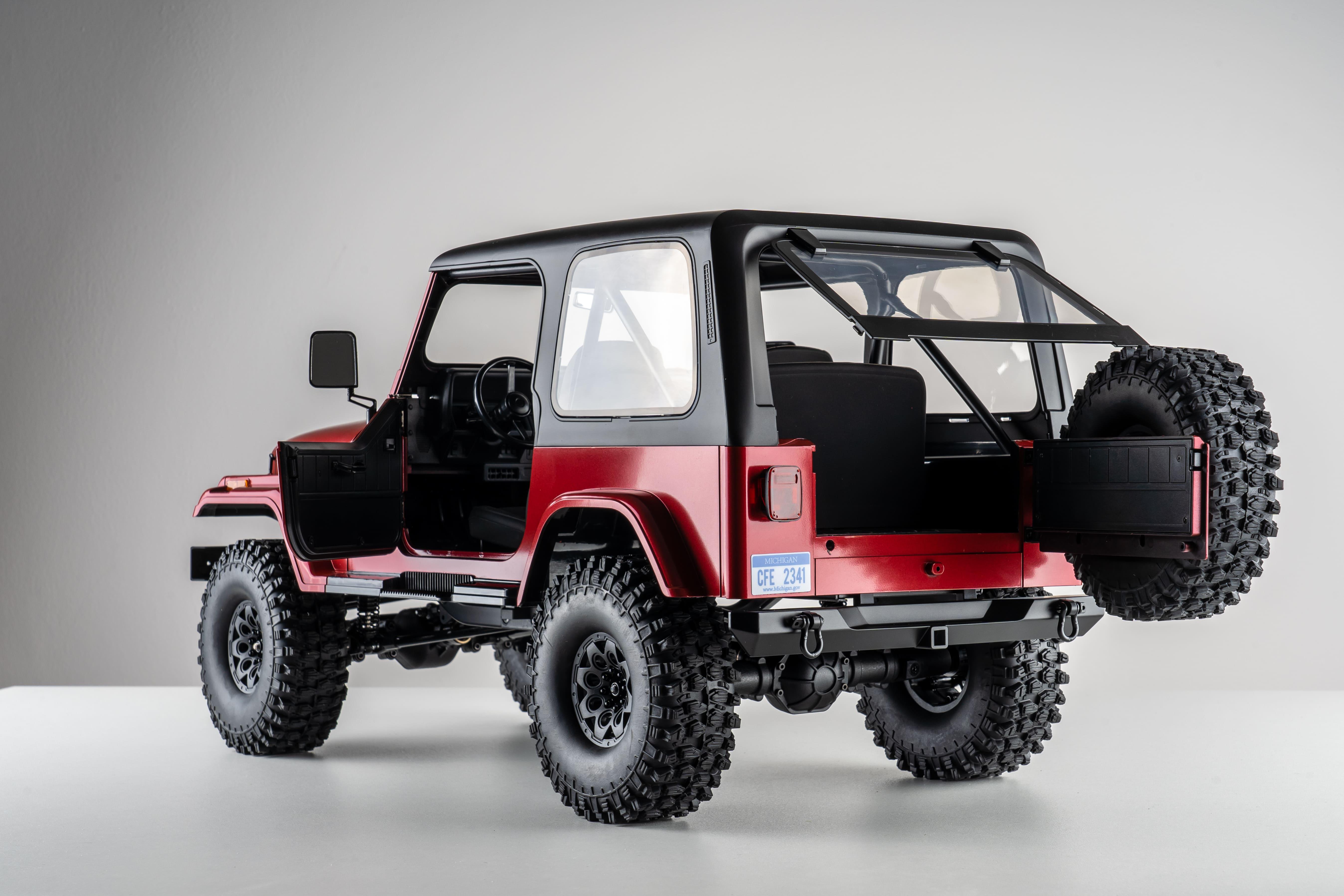 Радиоуправляемая машина ROC HOBBY 1:10 Mashigan RS JEEP Red - фото 22 Радиоуправляемая машина ROC HOBBY 1:10 Mashigan RS JEEP Red - фото 22