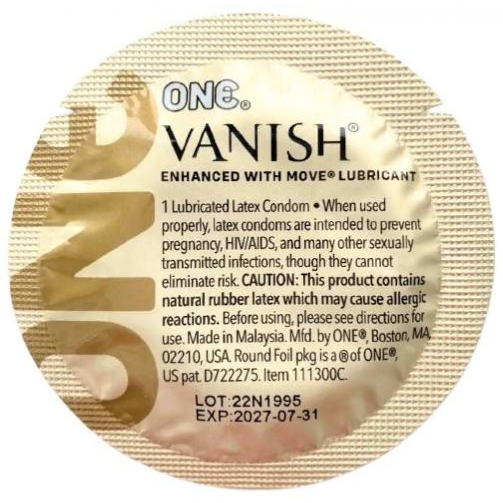 Презерватив One Vanish Hyperthin (ON222107) - фото 2