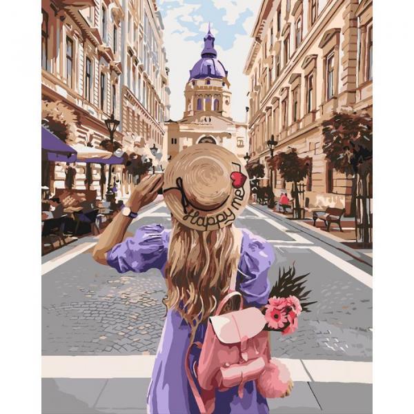 Картина по номерам Идейка Увлекательный вояж 40х50 см в термопакете (KHO4644)