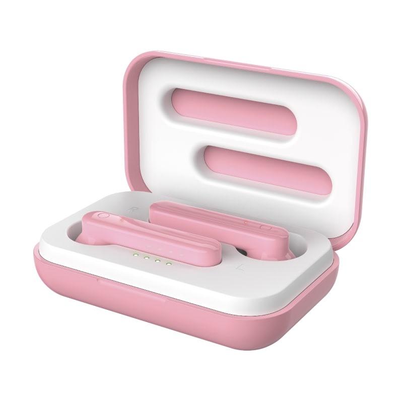 Наушники беспроводные Bluetooth Trust Primo Touch True Wireless, Pink (iz15491) - фото 8