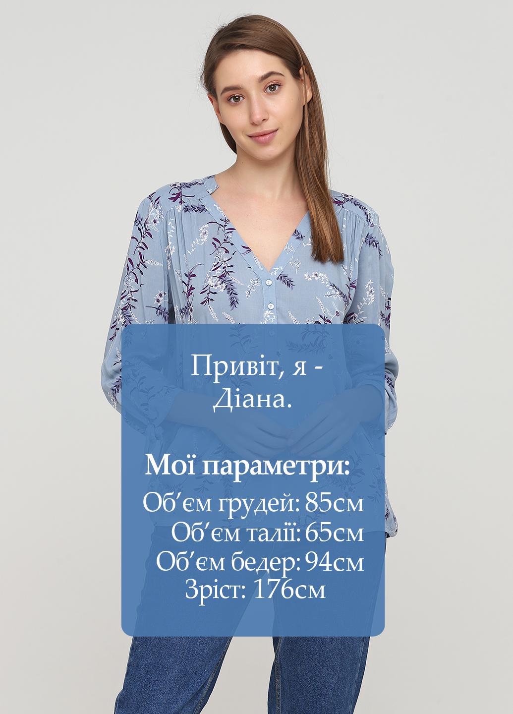 Блузка S.Oliver р. 36 Голубой (2000000902838) - фото 5 Блузка S.Oliver р. 36 Голубой (2000000902838) - фото 5